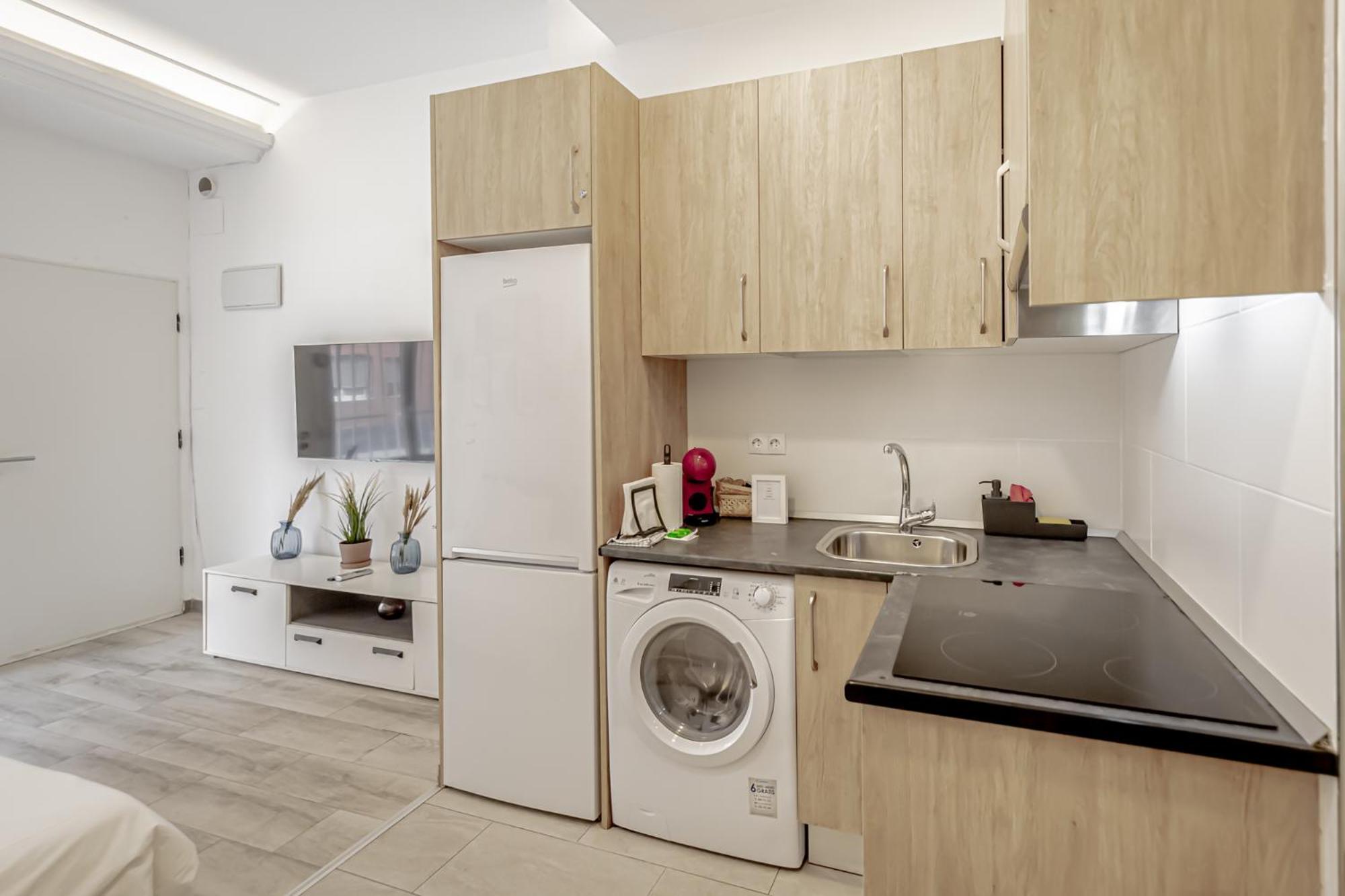 Apartamentos Tetuan Madrid Zimmer foto
