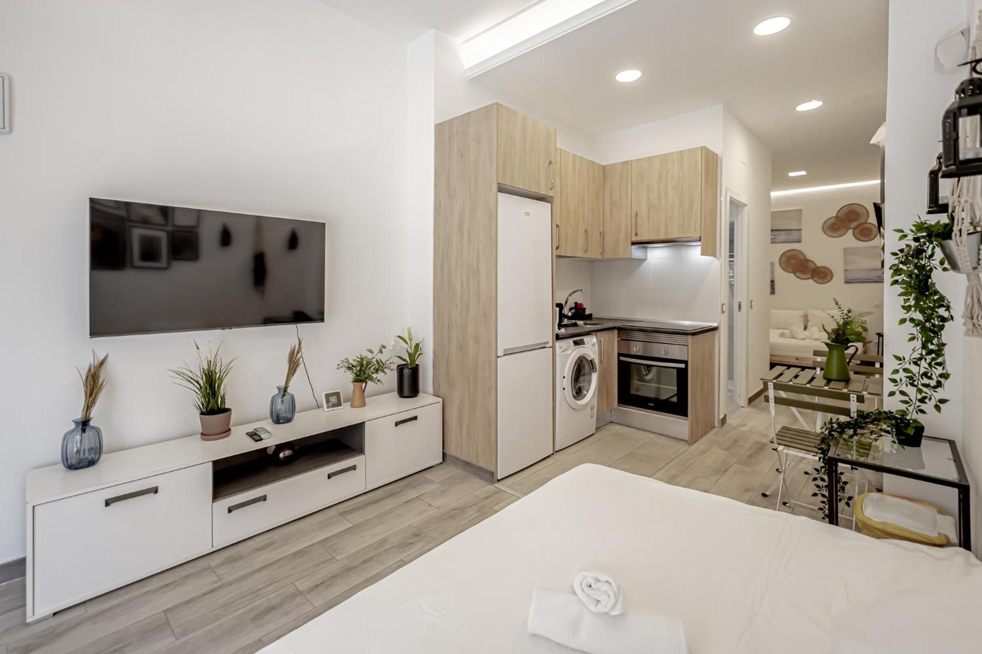 Apartamentos Tetuan Madrid Zimmer foto